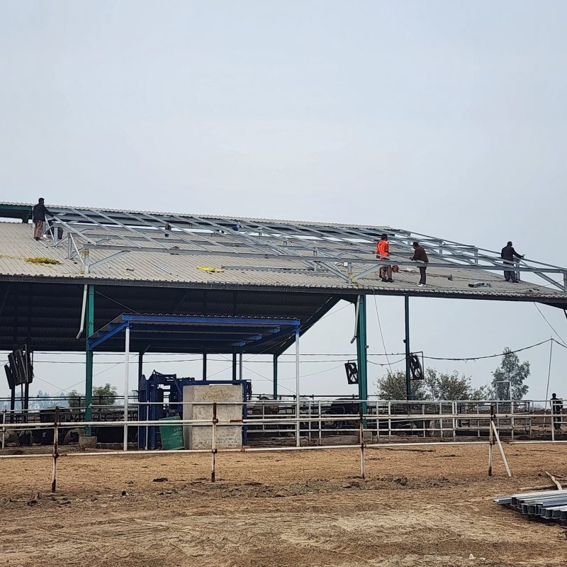 100KW OnGrid Solar System Al Rehmat Farm Samundri Punjab