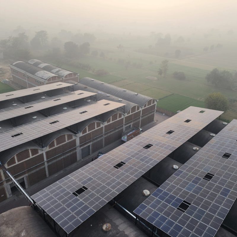 Mashriq feed mill pattoki 706kw ongrid solar system